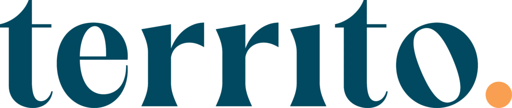Logo bleu des Territo